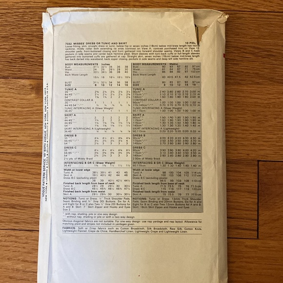 VTG 4 UNCUT Vogue Dress Patterns - Picture 3 of 13